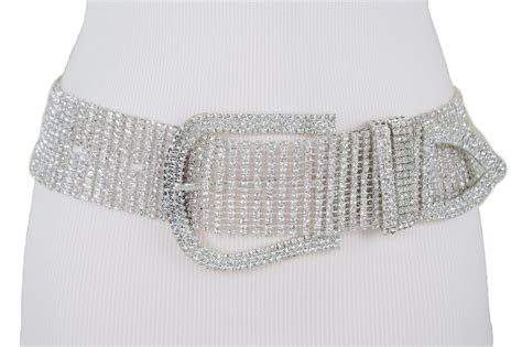 ladies bling belts